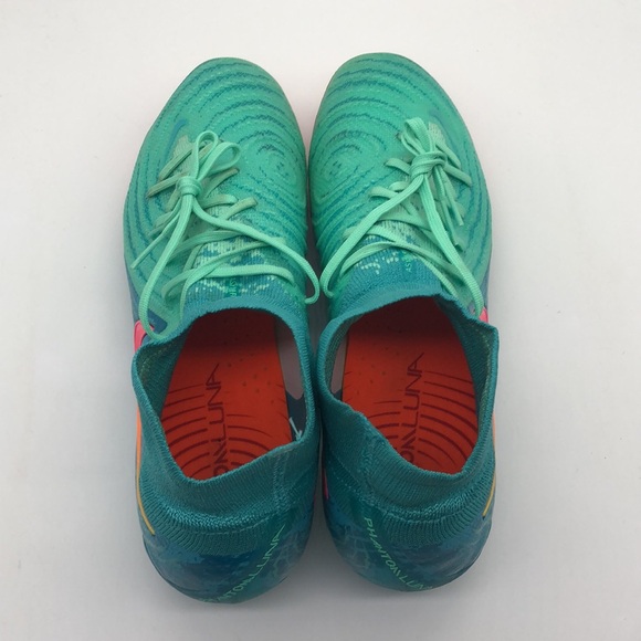 Men’s Phantom Luna II ELITE LV8 FG Green/Blue FJ2571-300 USED Sz 9.5 - Picture 5 of 12